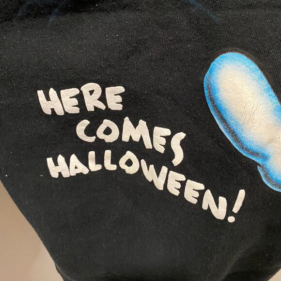 MAZE Halloween Sweatshirt Size Large Pullover with Front and Back Graphic - Picture 3 of 9